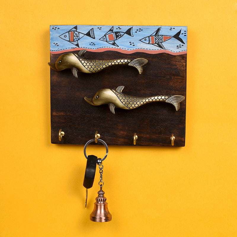 Machli Magic Handcrafted Tribal Key Holder