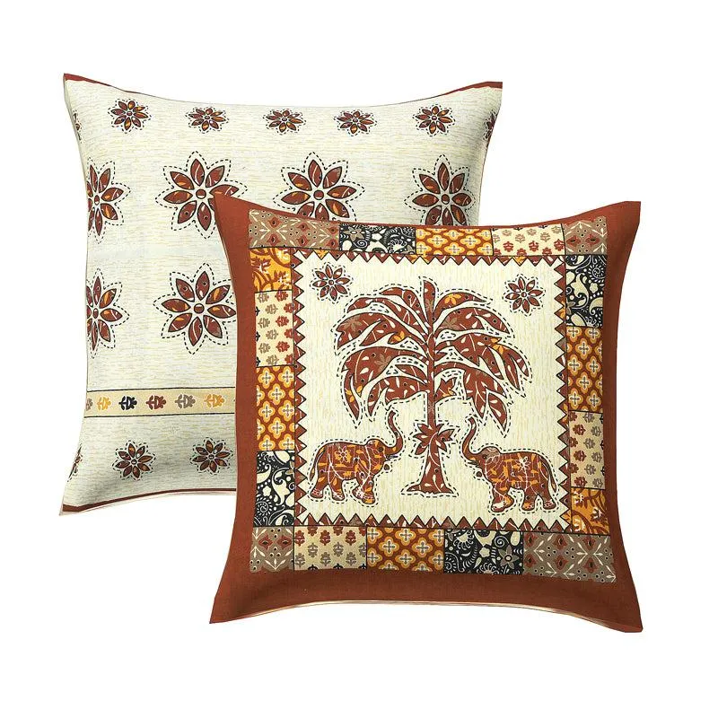 The Palmistree Diwan Set (Vermilion) - Six Piece Set media 4