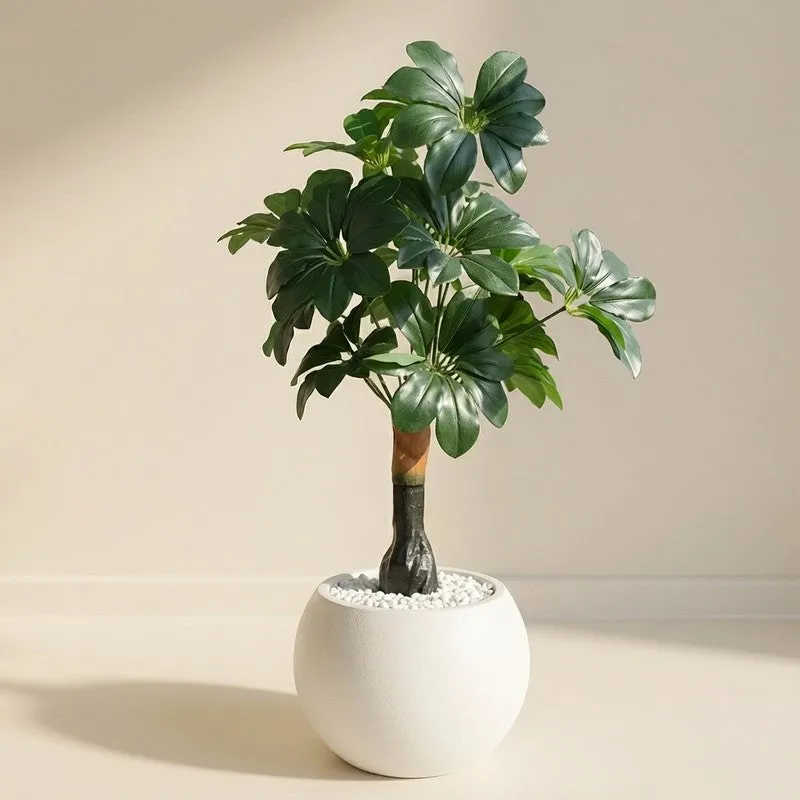 AarviDecor Fresh Leaf PVC Artificial Plants media 1