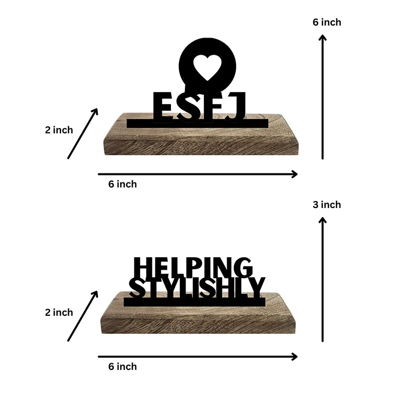 Helpful ESFJ Showpiece - Set Of Two media 5