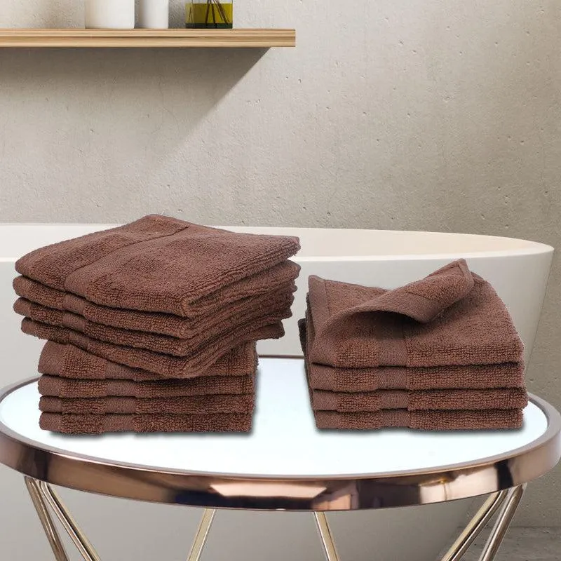 Miorah Face Towel (Brown) - Set Of Twelve media 1