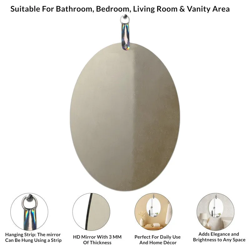 Sleek Reflect Frameless Wall Mirror media 8