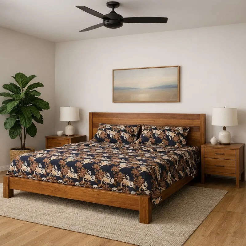 Trevino Microfiber Microfiber Bedsheet - 150 GSM media 1