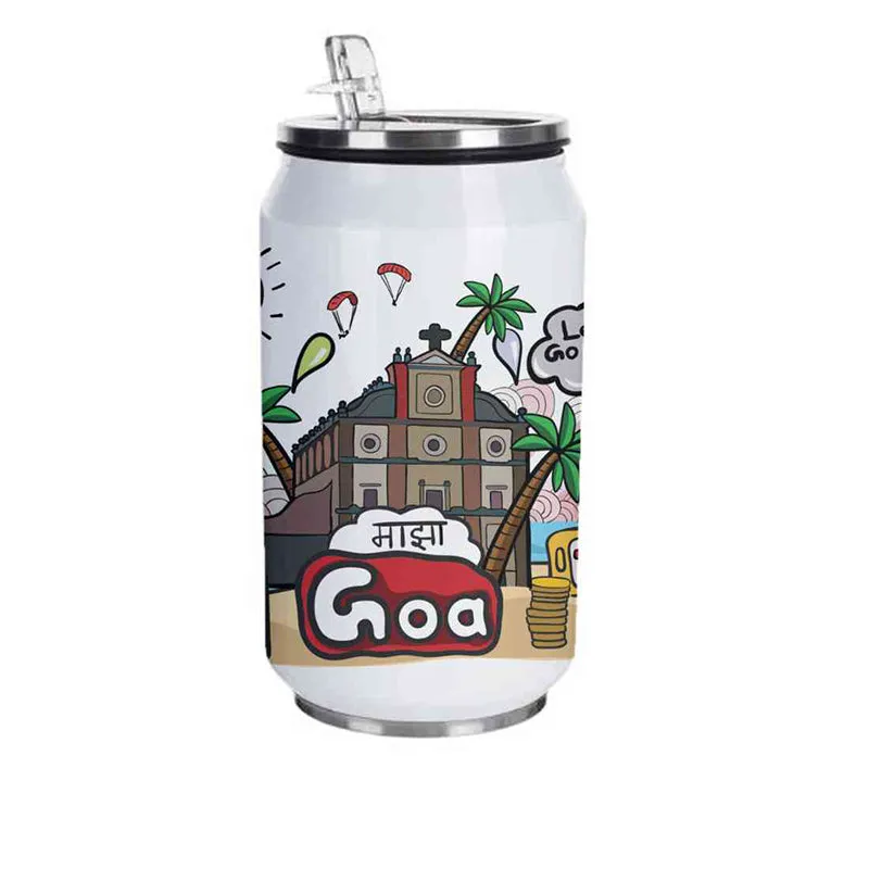 Charming Goa Steel Sipper - 350 mL media 4