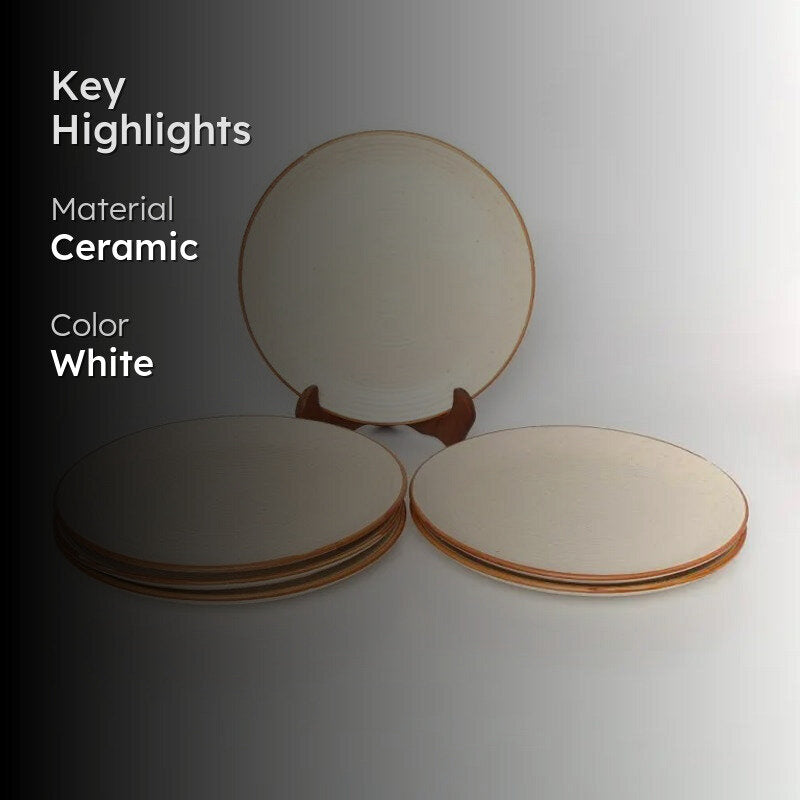 Galenta Handmade Dinner Plate media 2