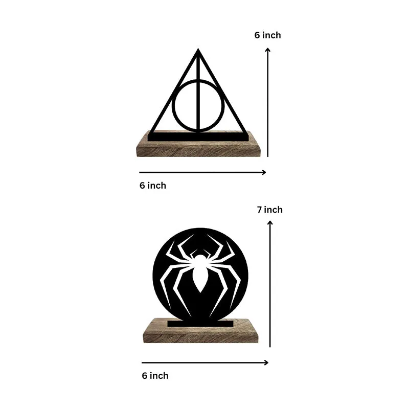 Spidey and Wizardry Tale Showpiece - Set Of Two media 7