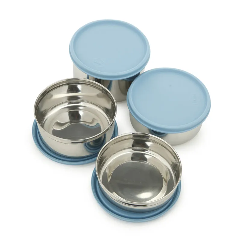 Darian Blue Lunch Box (500 ml/350 ml/200 ml) - Five Piece Set media 6