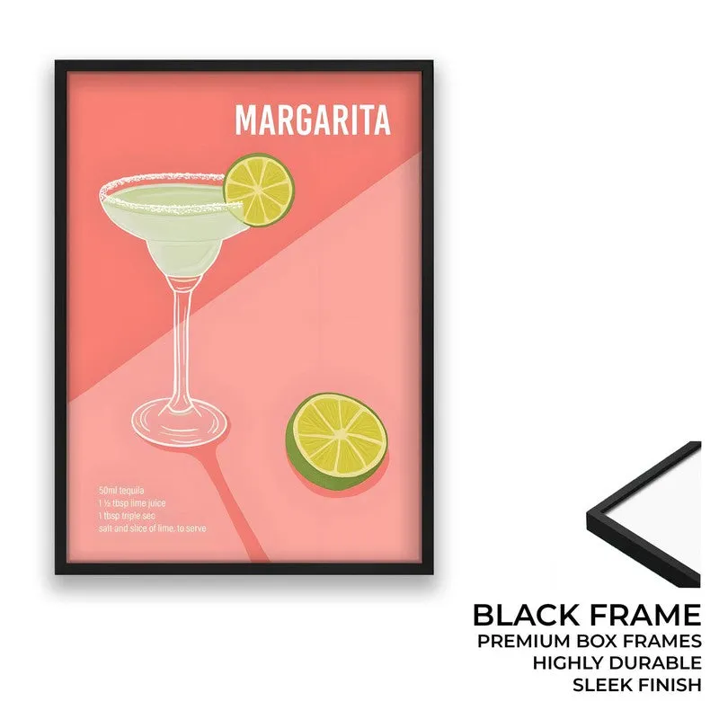 PinkMargerita Archival Canvas Wall Art - Black media 8