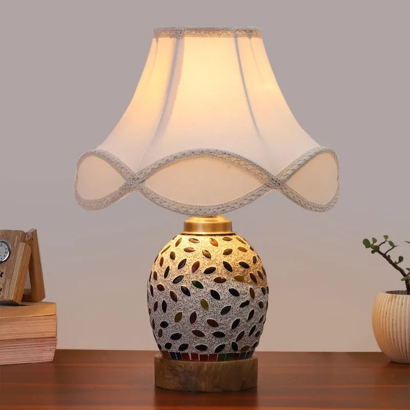Elyra Arc Wooden Table Lamp - Multicolor media 3