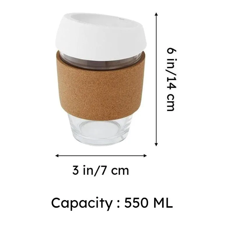 Brew To Go Glass Tumbler - 550 mL media 8