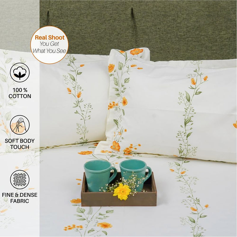 Urban Space Vireya Cotton Bedsheet - 200 TC media 6