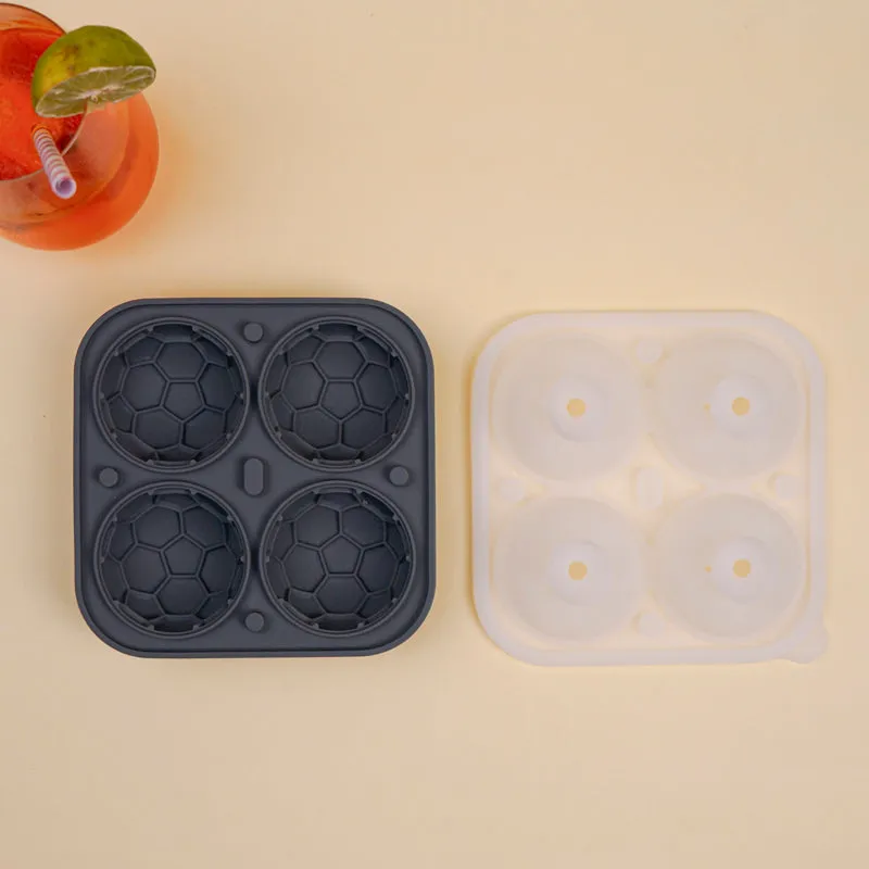 Blizz Silicone 4-Cube Ice Mould - Black media 4