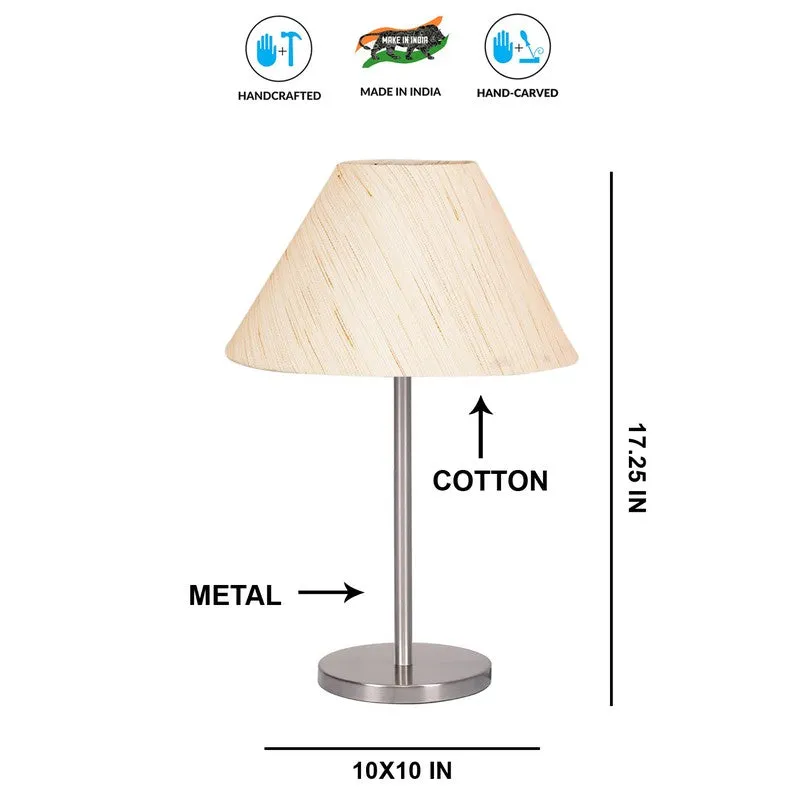Noctra Flux Glow Metal Table Lamp - Ivory media 8