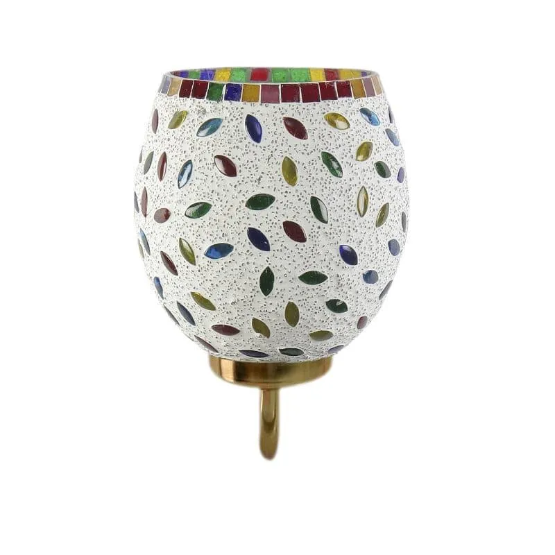 Galora Gloss Globe Glass & Metal Wall Lamp media 4