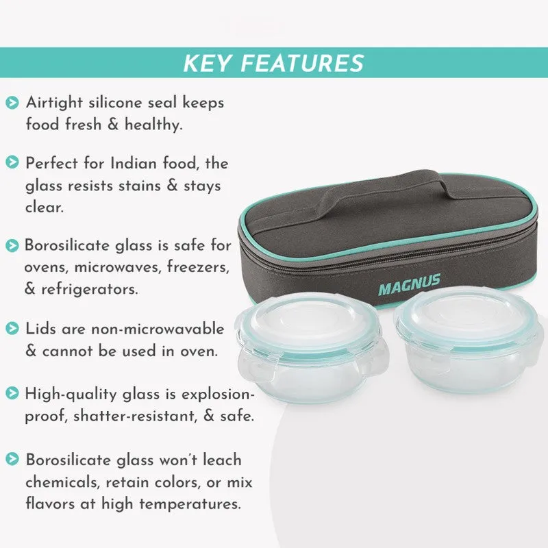 Elixo Fresh Lunch Box with Lunch Bag - Three Piece Set media 7