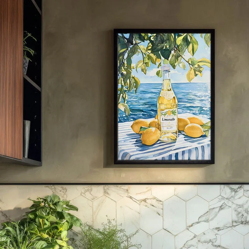 Wine Whisper Archival Canvas Wall Art - Black media 3