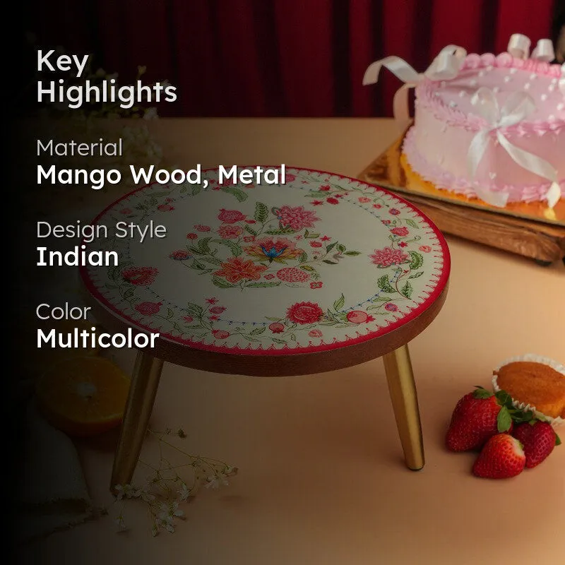 Classic Bloom Cake Stand - Multicolor media 2