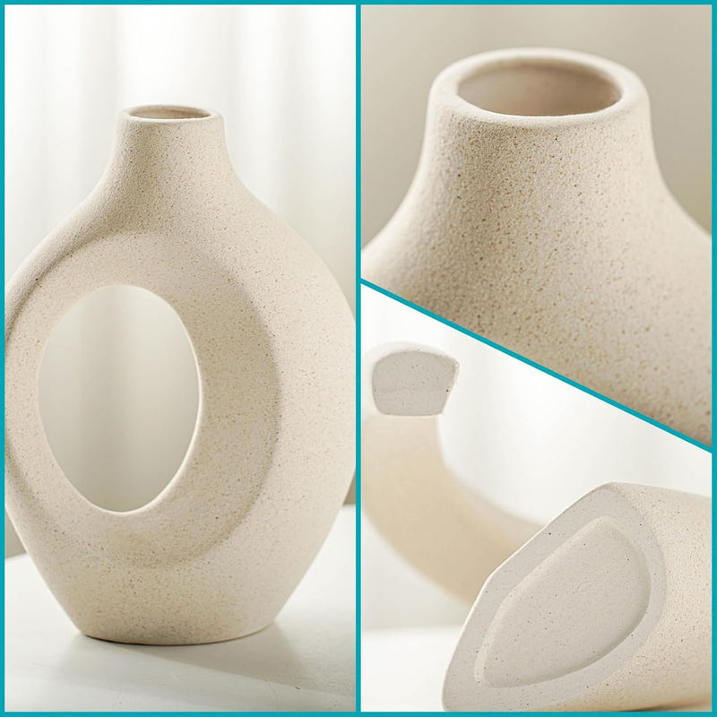 Knotique Ceramic Knot Vase - Set Of Two image 4