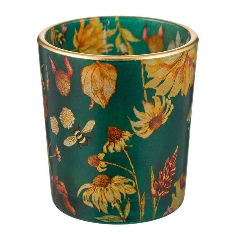 Sanguine Sunflowers Candle Votive - Set Of Two media 5