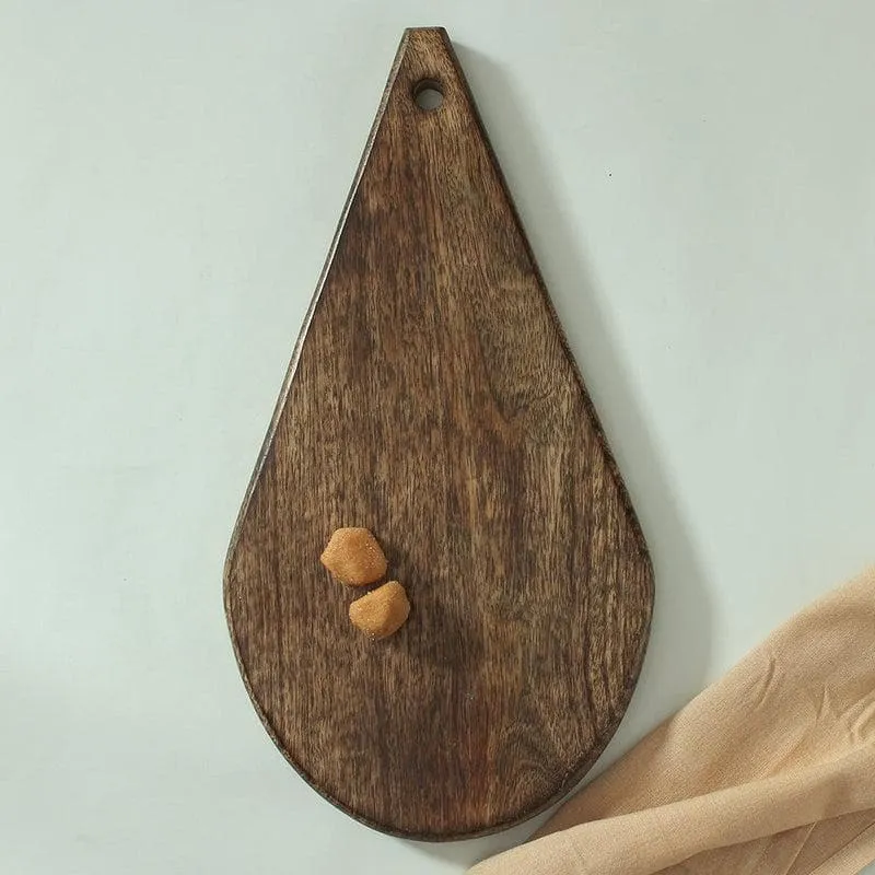 Dewdrop Wood Platter media 1