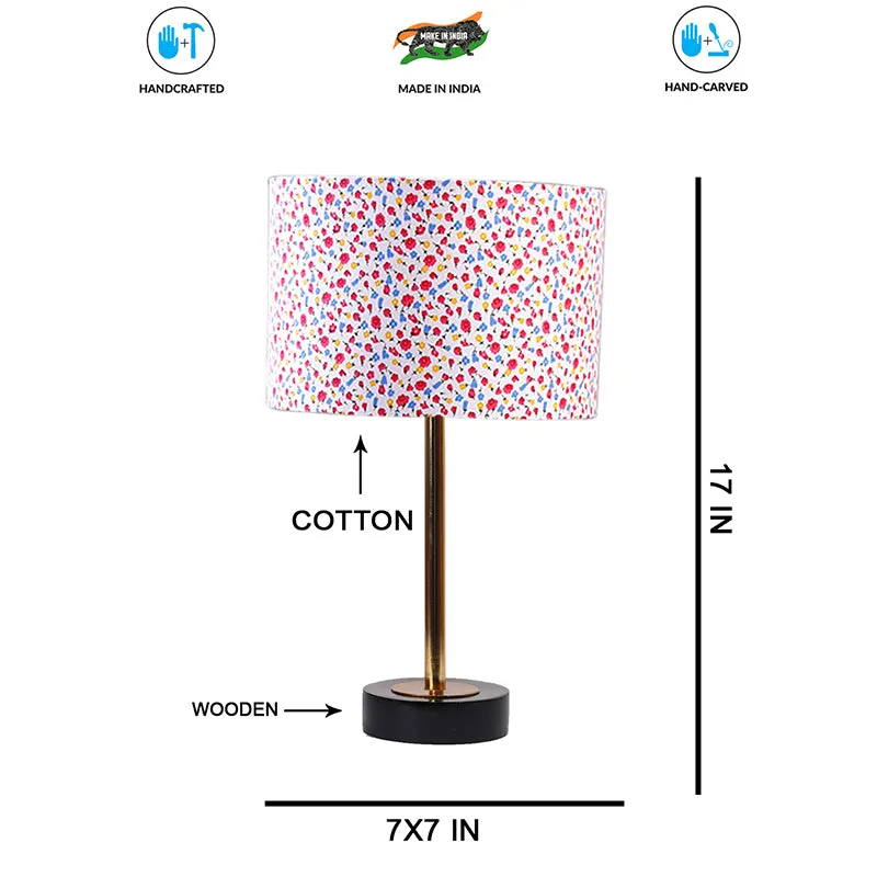 Fleurexa Rodin Wooden Table Lamp - Multicolor media 7