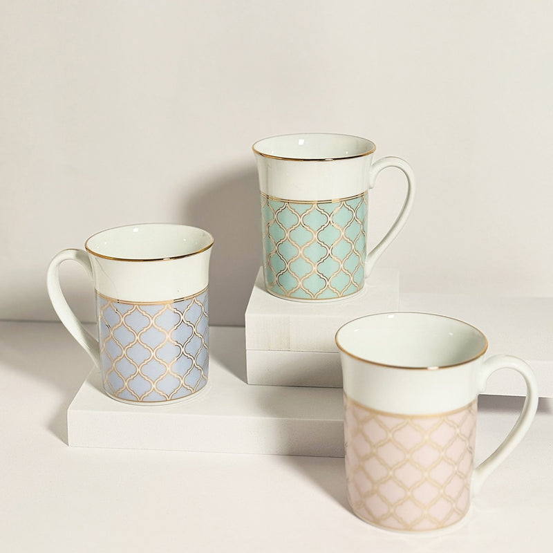 Noritake Eternal Palace Porcelain Coffee Mug With Gift Box (Mint) - 280 mL image 4