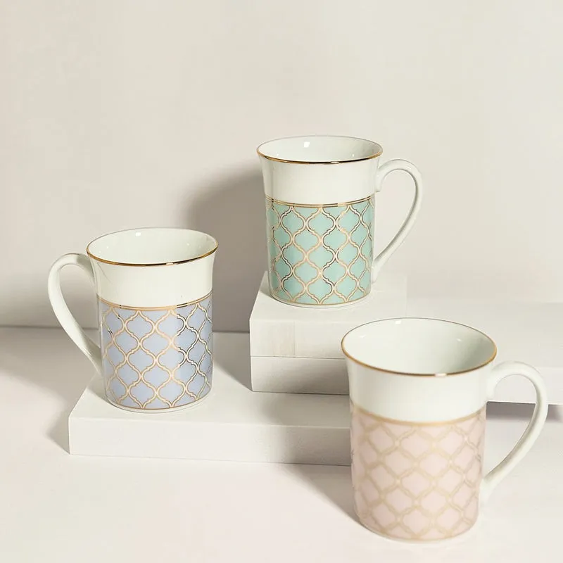 Noritake Eternal Palace Porcelain Coffee Mug With Gift Box (Mint) - 280 mL media 4