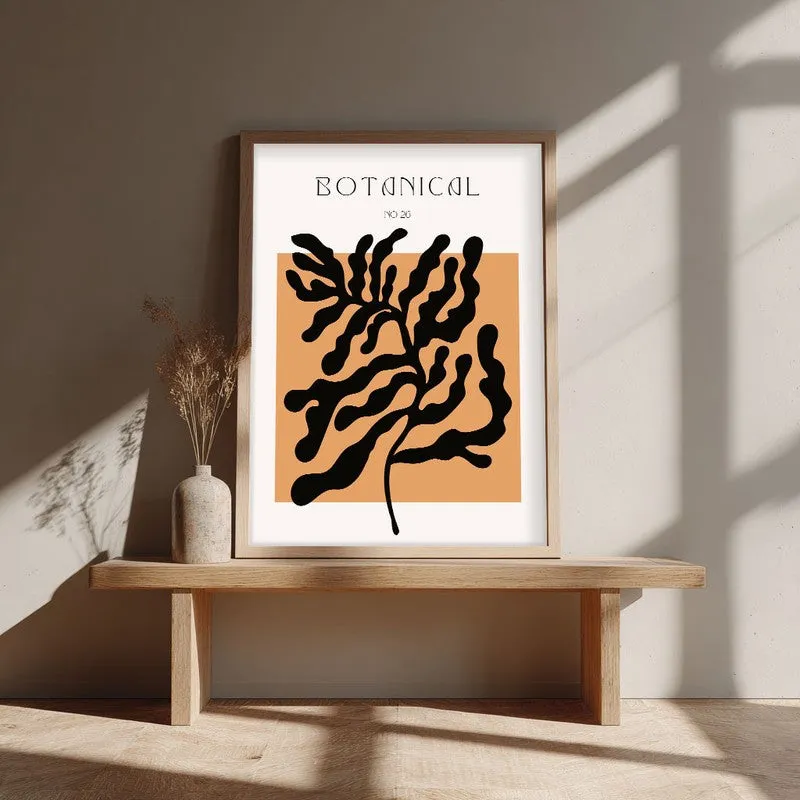 Living Rhythm Canvas Wall Painting With Brown Frame media 4