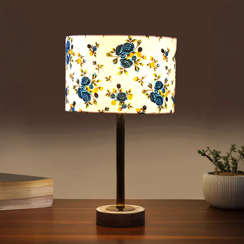 Raffina Rodin Wooden Table Lamp - Multicolor media 1