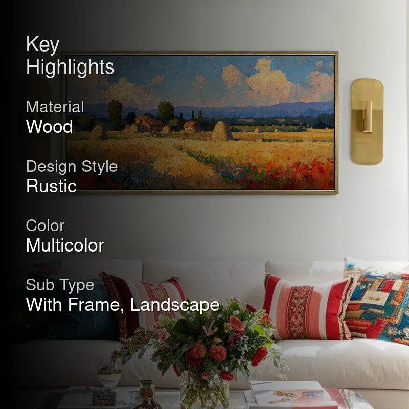 Floral Grassland Serenity Wall Art media 2