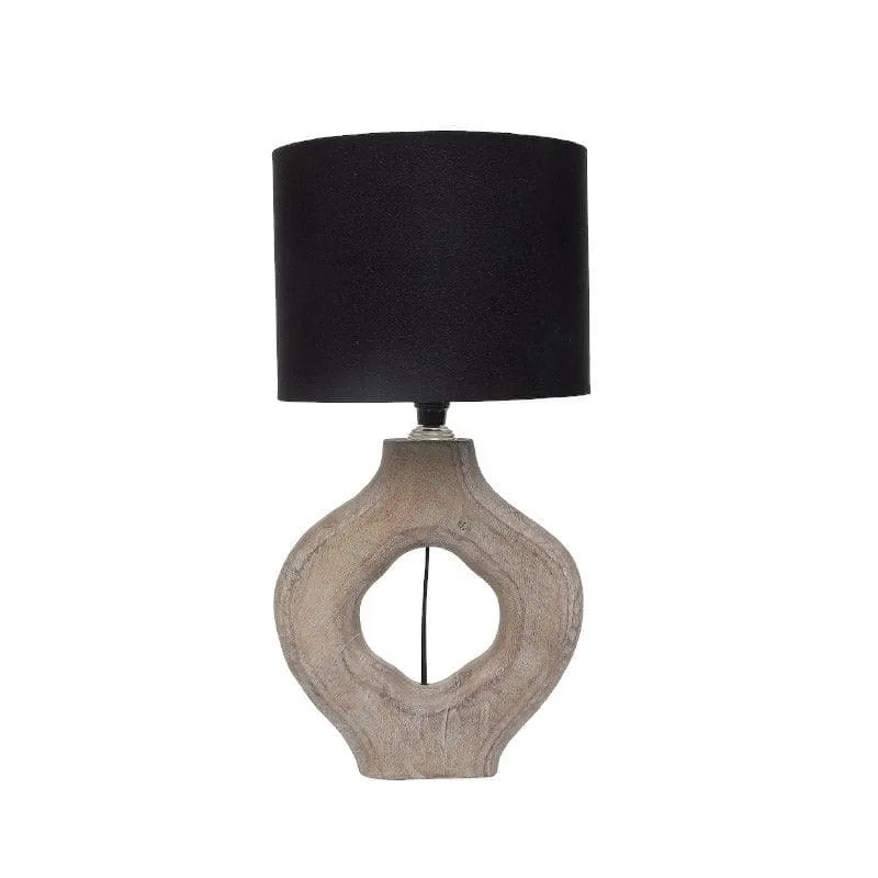 Bisara Kian Fabric Table Lamp - Black media 4