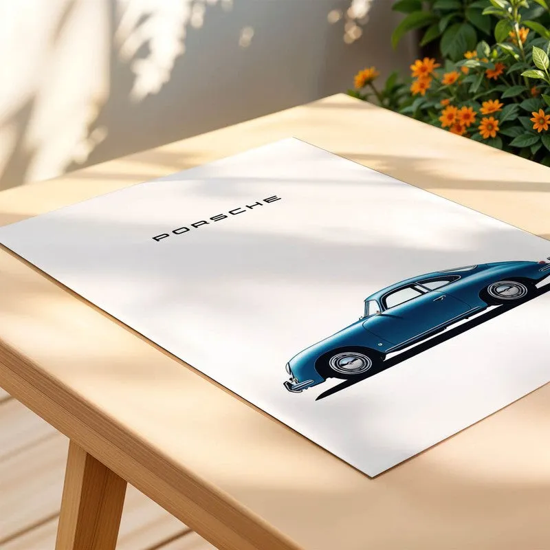 Classic Porsche Elegance Wall Poster media 5