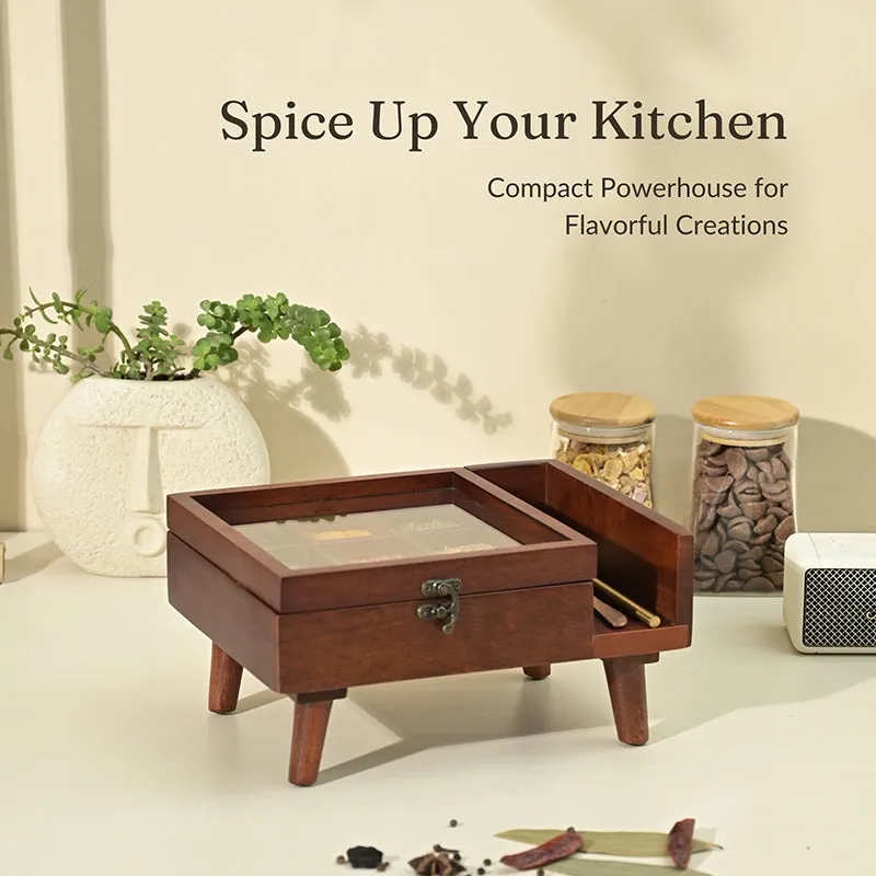 Orlin Wooden Cutlery Stand - Ten Piece Set media 6