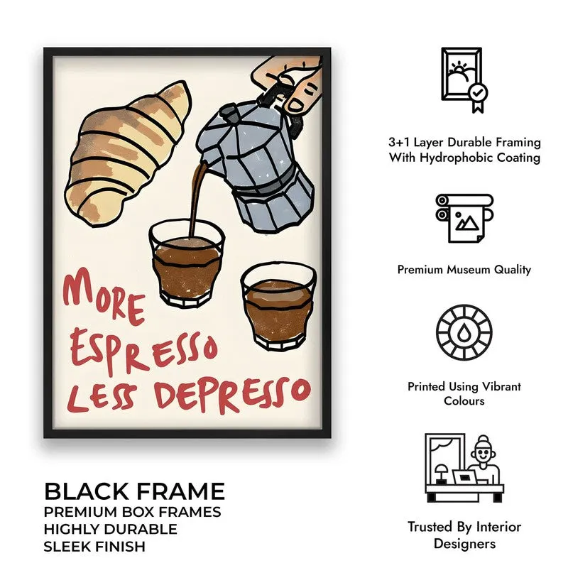 Coffee Craft Archival Canvas Wall Art - Black media 10