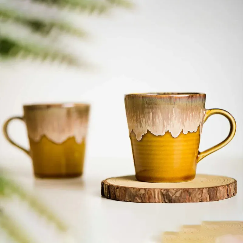 Bubbly Ceramic Tea Cup (240 mL Each) - Set of Two media 4
