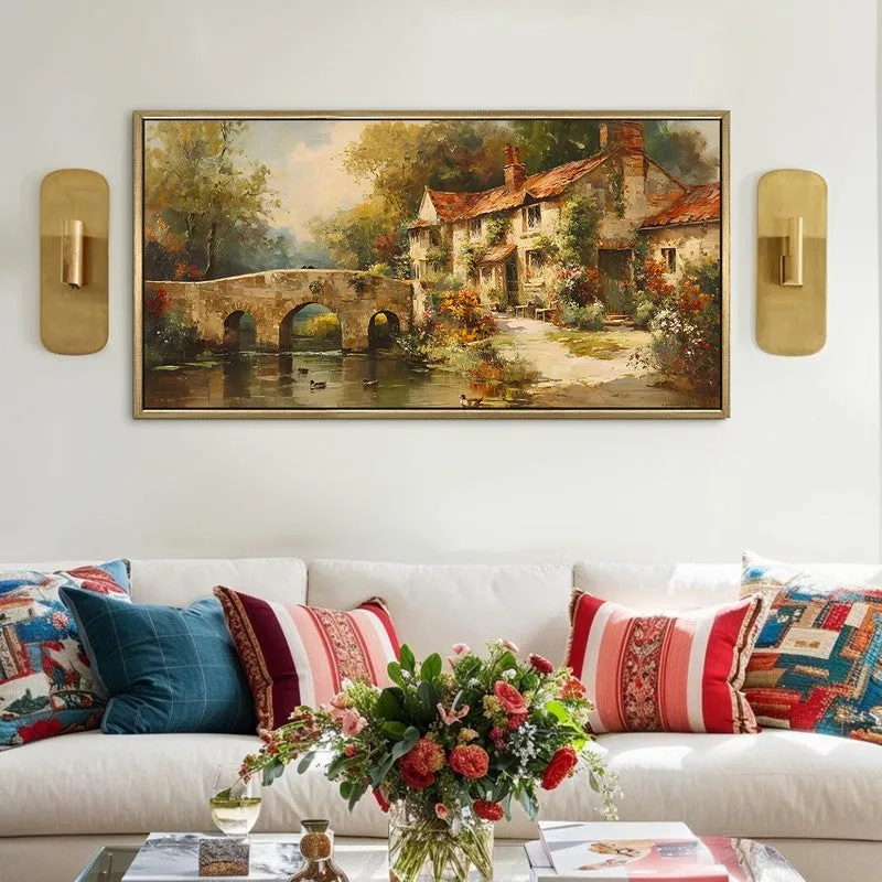 Courtyard Feast European Wall Art media 1