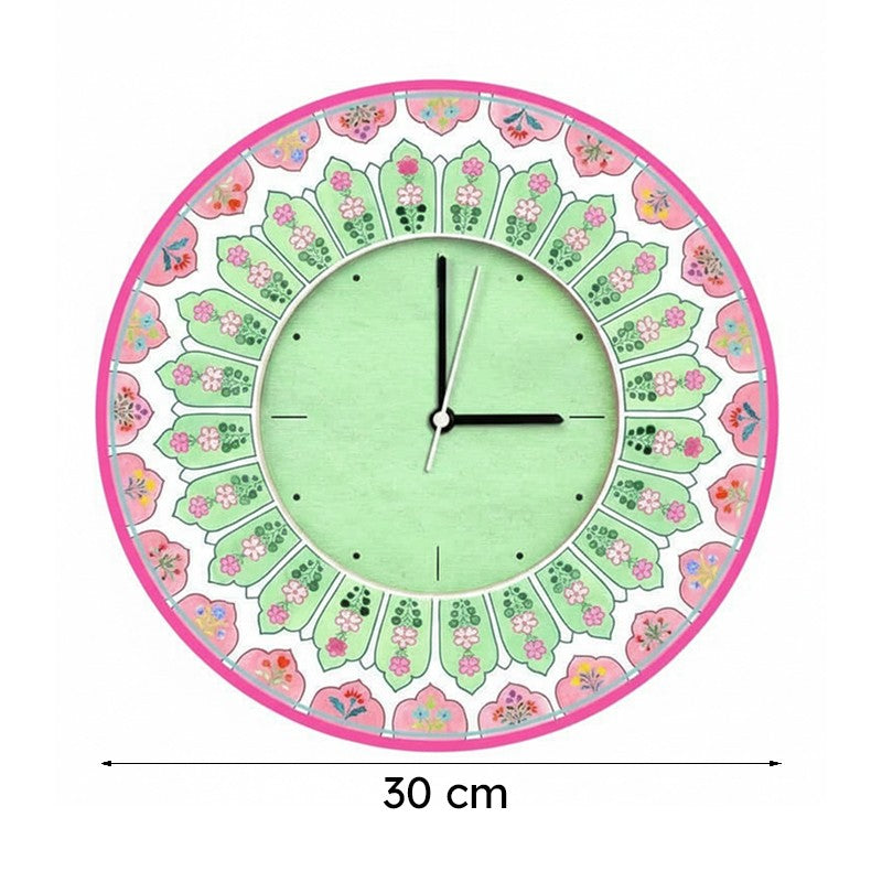 Thamara Handpainted Wall Clock media 7