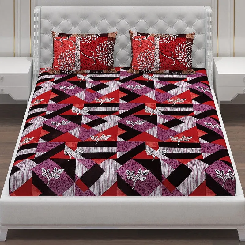 Monte Carlo Petal & Plaid Bedsheet - 120 GSM media 4