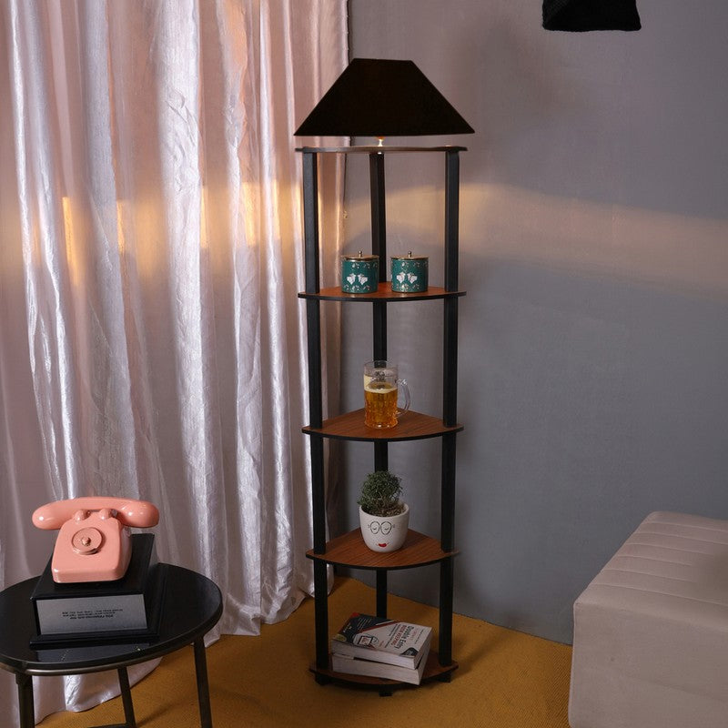 ConeCharm Tower Floor Lamp (Black)