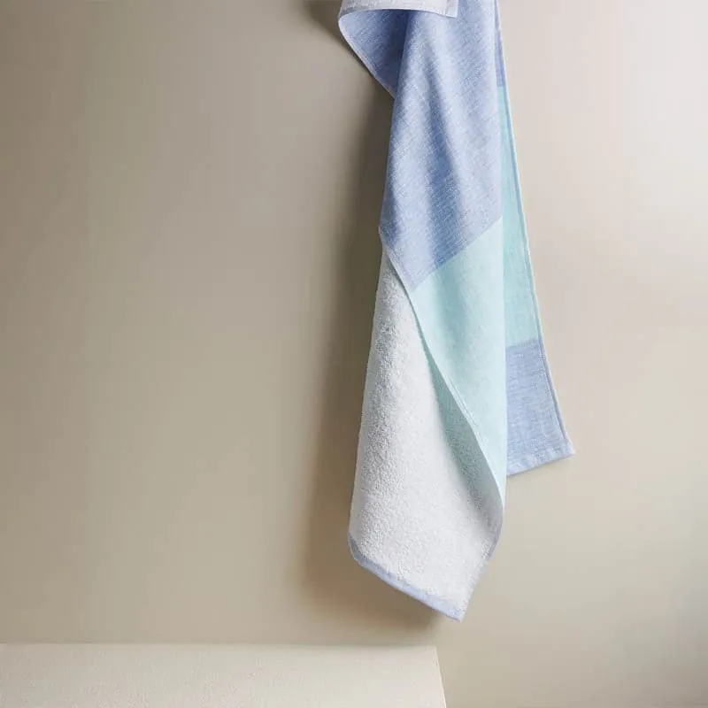Serene Water Cotton Terry Bath Towel media 3