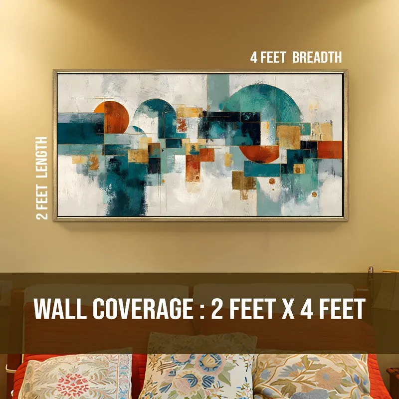 Manorline Blocks Canvas Wall Art media 9