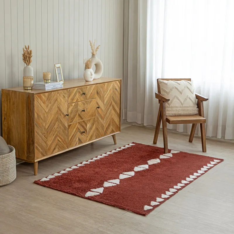 Lani Handwoven Cotton Rug media 4