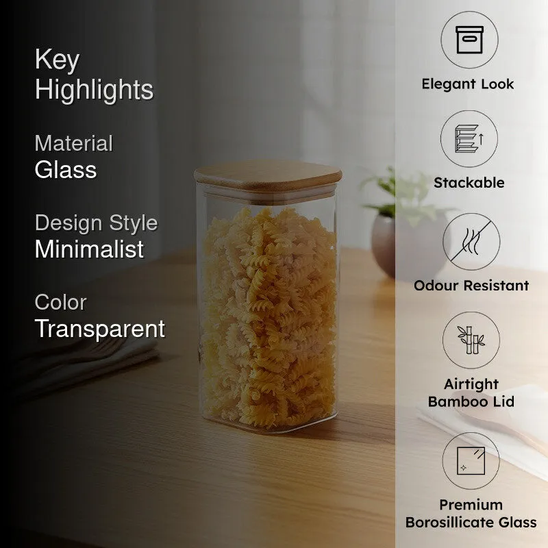 Jarsp Glass Jar - 600 mL - 2
