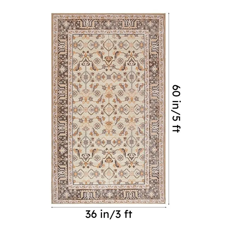 Azrael Velvet Rectangle Anti-Skid Carpet media 9