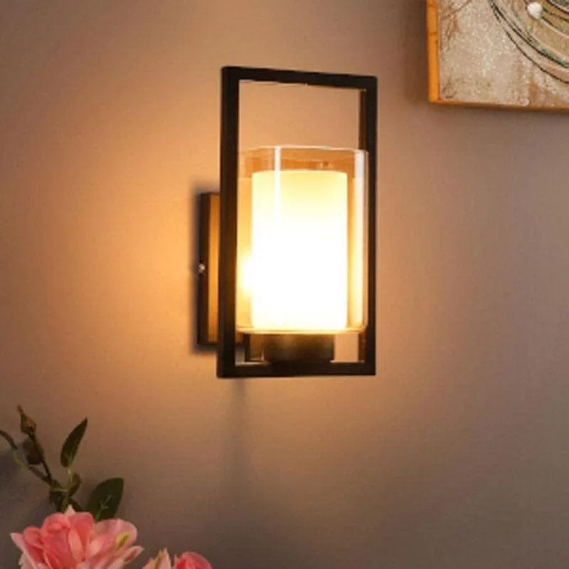 Abeer Glass & Metal Wall Lamp media 1