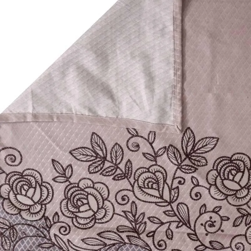 Britney Printed Microfiber Bedsheet - 130 GSM media 6