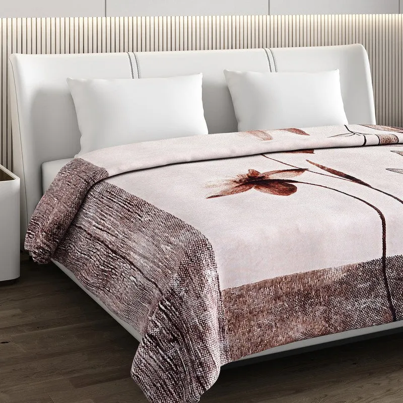 Monte Carlo Whispering Floral Blanket - 800 GSM media 4
