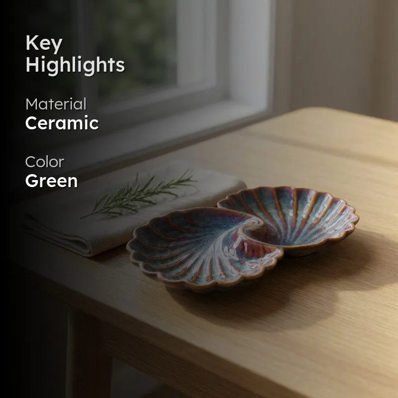 Olive Ciel Ceramic Platter media 2