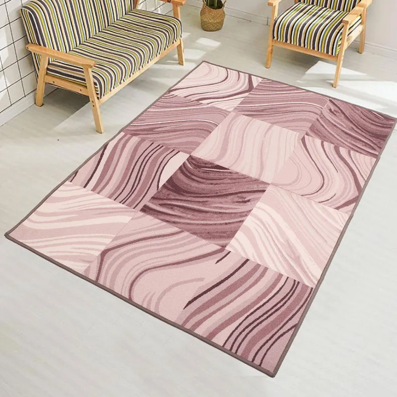 Pastel Grids Anti-Skid Carpet media 3