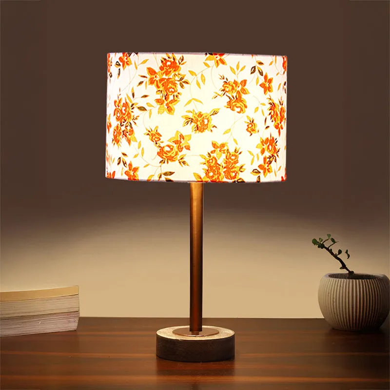 Wickera Rodin Wooden Table Lamp - Multicolor media 1